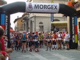 Start line of the Grand Trail Valdigne