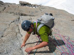 Rock Climbing the Mont Blanc Summit