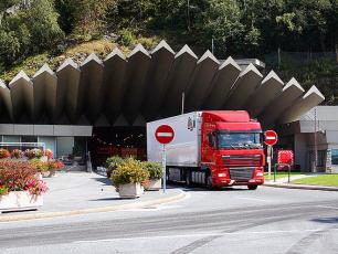 Mont Blanc Tunnel - Courmayeur to Chamonix, Italy to France