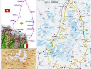 Monte Rosa Tour Maps