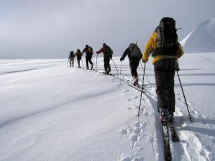 Ski touring in Courmauyeur and Aosta Valley