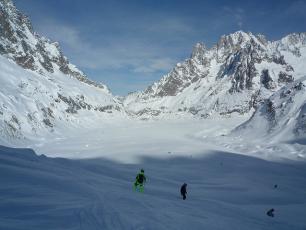 Ski the Vallée Blanche in the Mont Blanc area